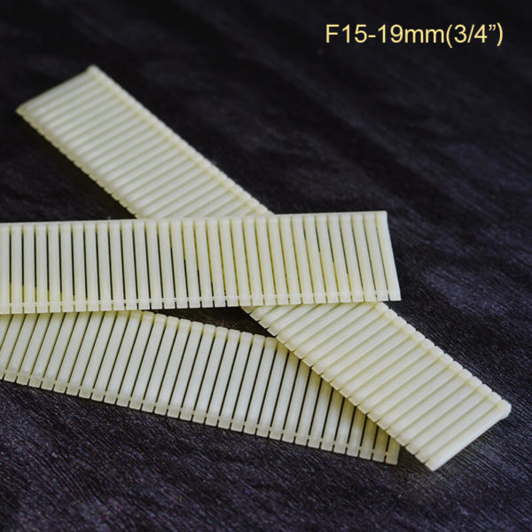 树脂直钉/塑料排钉 F15-19mm (3/4") 15ga系列 Finish Nails